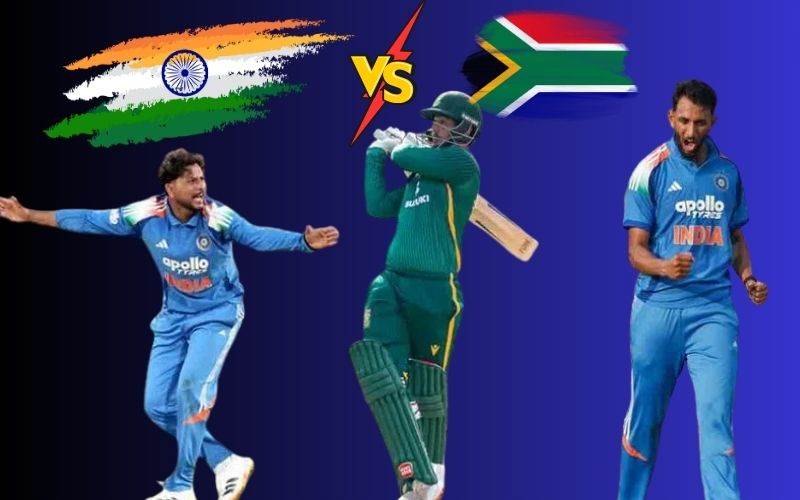   تیسراونڈے:جنوبی آفریقہ کو بھارت نے 270 رنزپرکیا آل آوٹ، ڈی کاک کی ریکارڈ سنچری 